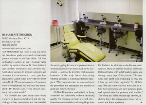 USHR Medical Spa in METRO LA Magazine